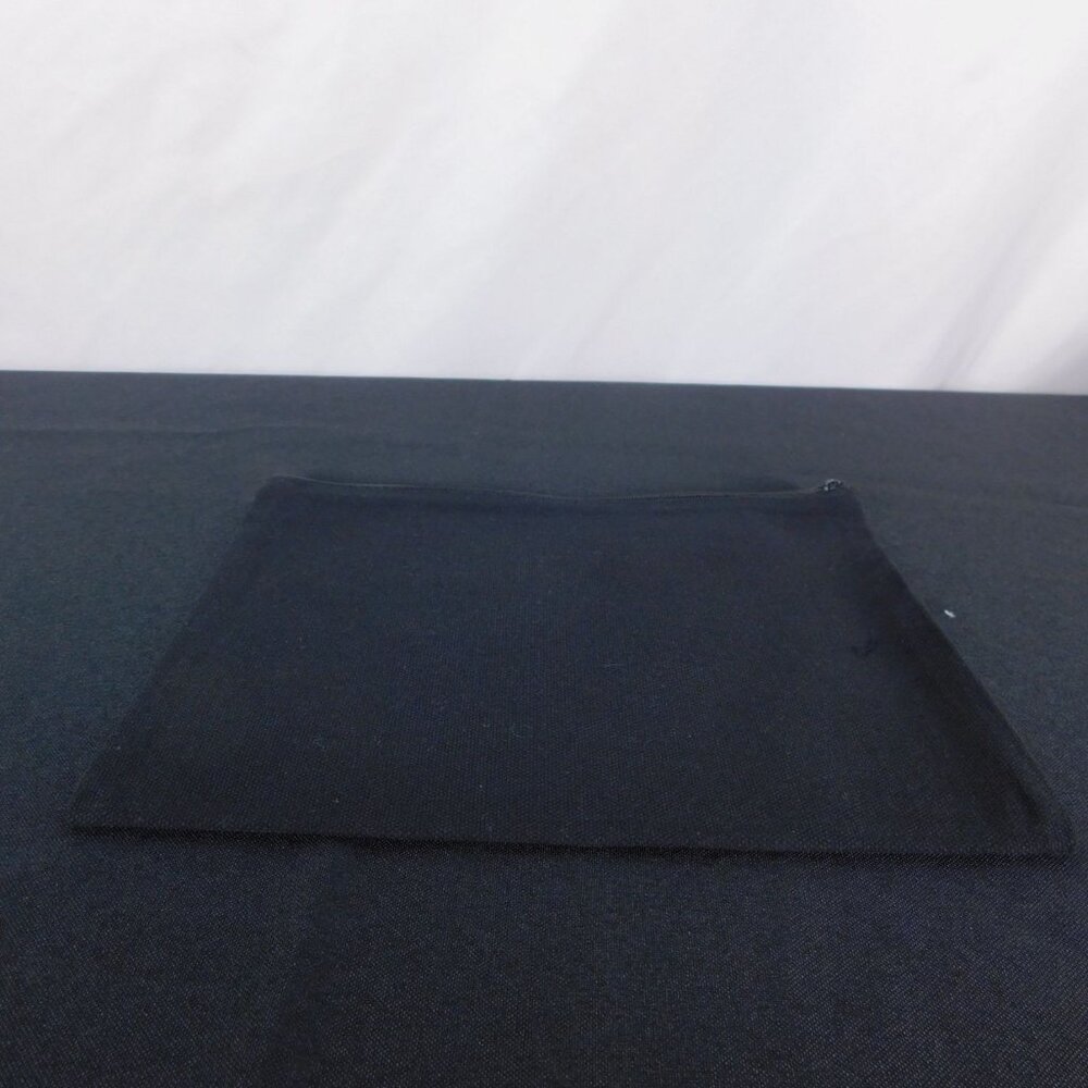 Black Canvas Zipper Pouch With The Art Of Chiromancy Design - Picture 4 of 8